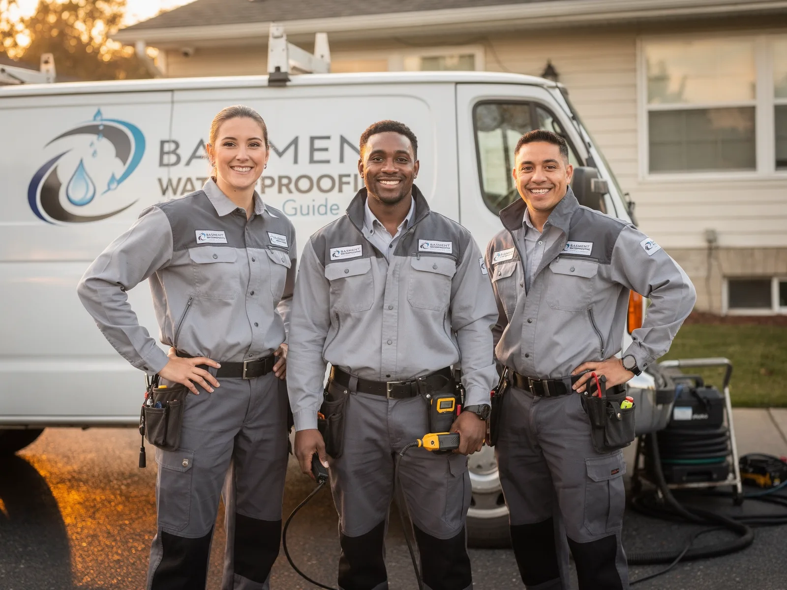 Basement Waterproofing Near Me company in La Plume, PA
